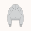 TROFI Walkway Cropped Hoodie - Smoke ( Available until out of stock ***จนกว่าสินค้าจะหมด*** )