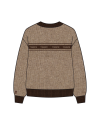 TYT-Contrast Trim Knit Cardigan