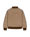 TYT-Contrast Trim Bomber Jacket
