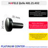 HAFELE ปุ่มจับสีดำ 481.21.402