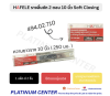 HAFELE รางลิ้นชัก 2 ตอน 10 นิ้ว ( 250 มม. ) Soft Closing 494.02.710