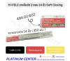 HAFELE รางลิ้นชัก 2 ตอน 14 นิ้ว ( 350 มม. ) Soft Closing 494.02.712
