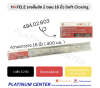 HAFELE รางลิ้นชัก 2 ตอน 16 นิ้ว ( 400 มม. ) Soft Closing 494.02.713