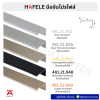 HAFELE มือจับโปรไฟล์ยาว 3 เมตร 481.21.910 , 481.21.946 , 481.21.947 , 481.21.948 , 481.21.949