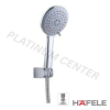 HAFELE ชุดฝักบัว Self Cleaning ปรับ 3 ระดับ พร้อมสายและขอแขวน