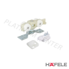 HAFELE อุปกรณ์บานเลื่อน รุ่นไซเลนท์ 160/A