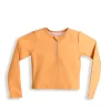 PPDP Zipper Top long sleeve - Mango Yellow