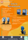 ปั๊มจ่ายสารเคมี ยี่ห้อ SEKO รุ่น DMS 200 ,รุ่น Tekna สำหรับ ฟีดคลอรีน/โซดาไฟน้ำ/สารส้มน้ำ/แพคน้ำ
