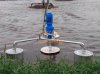 เครื่องเติมอากาศบนผิวน้ำแบบ3ขา (Surface  Aerator) สำหรับ บ่อเลี้ยงเชื้อ,บ่อเติมอากาศ