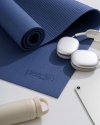 เสื่อโยคะ Peace Space Pro Yoga Mat สี Blue
