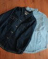 WIDE DENIM JACKET BCKMN STUDIO