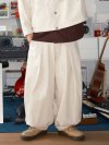 WIDE PLEAT BALLOON PANTS BCKMN STUDIO