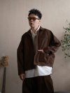 WIDE PLEAT CROP JACKET BCKMN STUDIO