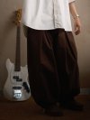 WIDE PLEAT BALLOON PANTS BCKMN STUDIO