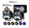 สปอร์ตไลท์ maXpeedingrods 3.5 นิ้ว 70 วัตต์ ทรงสี่เหลี่ยม สีดำเงา รุ่นใหม่ ไฟสปอร์ตไลท์ LED led ไฟสปอร์ตไลท์รถยนต์ มอเตอร์ไซค์ ไฟหน้ารถ ไฟท้าย ไฟช่วยตัดหมอก สว่างมาก 9-32V