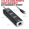 Honeywell 4-in-1Type C 3.1 to USB 3.0 HC000006/ADP/BLK
