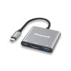 Honeywell High-Speed 3-in-1 Type C to HDMI HC000009/ADP/SLV
