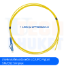 สายพิกเทลไฟเบอร์ออฟติก LC/UPC Pigtail SM/OS2 Simplex UFP920S21-1.5