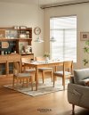 Cara Dining Table with Drawers Set