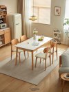 Cara Dining Table with Drawers Set