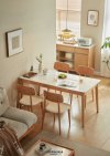 Cara Dining Table with Drawers Set