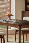 Elphy Oak Dining Table Set (Bench)