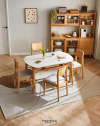 Macy Extendable Round Dining Table Set