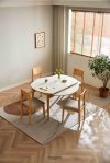 Macy Extendable Round Dining Table Set