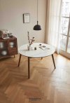 Molly Extendable Round Dining Table