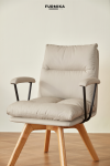 Sena Swivel Chair with Armrest