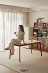 Hera Dining Table (Walnut)