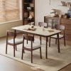 Hera Dining Table Set (Walnut)