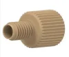 RheFlex PEEK Fittings, Black,5/pk