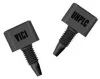 PEEK-HT, Black One-piece Fingertight Fitting, 10-32, For UHPLC, 5/pkg,