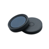 20mm Gray PTFE/Black Butyl Molded Septa, 100/pk