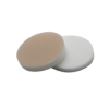 20mm White PTFE/ Transparent Blue Septa, 100/pk