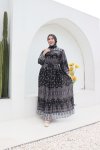 MEGHAN SET HIJAB ETNIK/GAMIS CERUTI PREMIUM/GAMIS GIES BUTIK