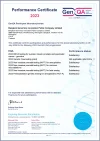 GenQA Participant Performance Certificate