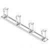 Cable Organizer Panel Hoop 1U
