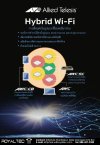Hybrid Wi-Fi6 Solution from Allied Telesis Hybrid Wi-Fi6 Solution from Allied Telesis