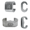Copper C-Clamp With Tin