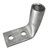 Copper Lugs Two-Hole Long Barrel 90° Pad