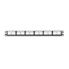 Mini-Com® Modular Patch Panel with Faceplate