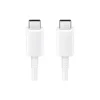 Samsung สายชาร์จ Data Cable C to C white