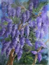 Purple wreath
