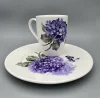 Hydrangea Coffee Cup & Saucer