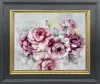 Pink Rose Porcelain Wall Plaque