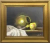 brass and apple