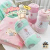 ALICE ผ้าห่มนาโนขนนุ่ม ขนาด 3 ฟุต ไซส์ 90 x 170 ซม. (พร้อมส่ง) - L