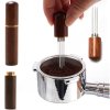 ที่คนกาแฟบด Espresso Coffee Stirrer WDT Tool 8 Needles 0.4mm Needle Distributor Tamper Wood